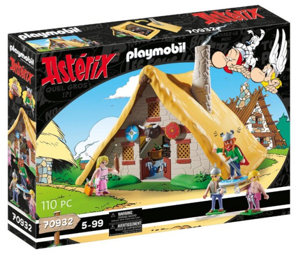 PLAYMOBIL Asterix Hütte von Majestix 70932