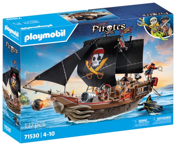 PLAYMOBIL Großes Piratenschiff 71530